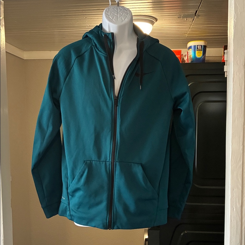 Nike Teal Windbreaker Jacket for Men